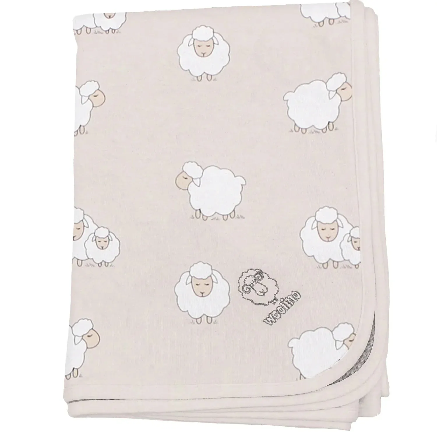 >Woolino Toddler Blanket 4 Season Merino Wool Blanket 52.5 x 40 [Multi-Color]