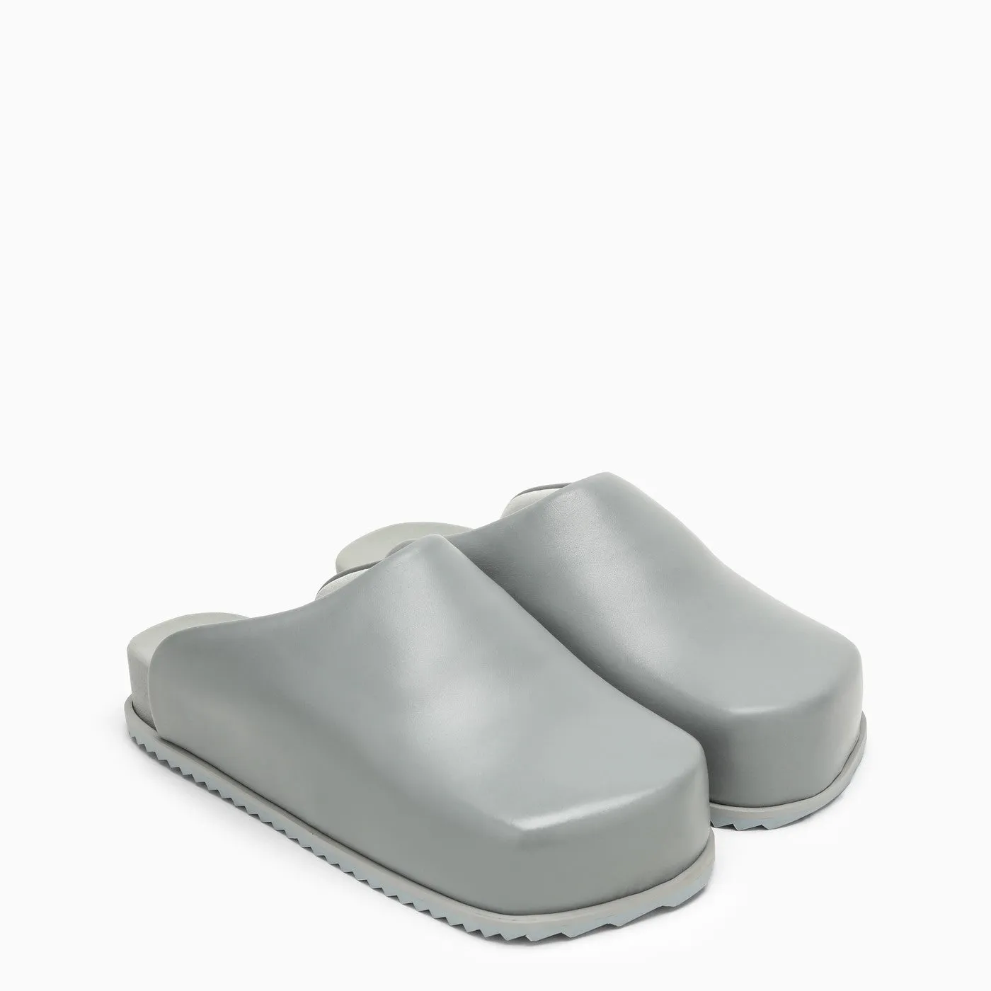 Yume Yume    Yume Yume Grey Leatherette Truck Mules