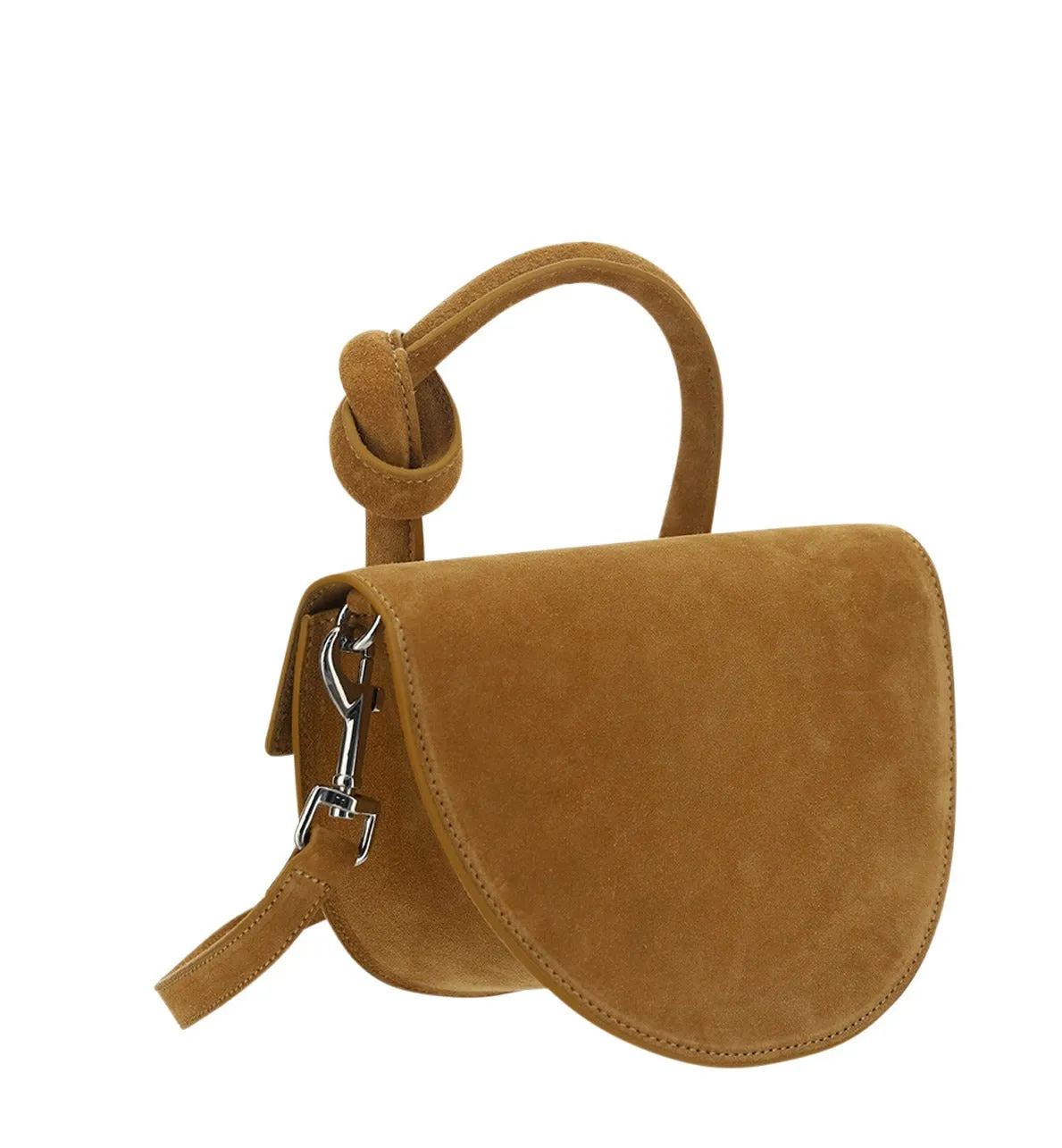 Yuzefi Pretzel Knot Detailed Crossbody Bag